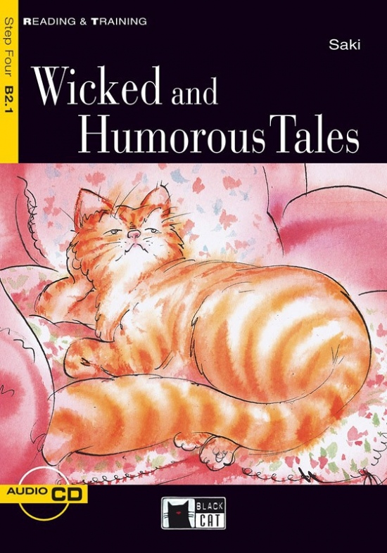 Black Cat WICKED AND HUMOROUS TALES + CD ( Reading a Training Level 4) BLACK CAT - CIDEB