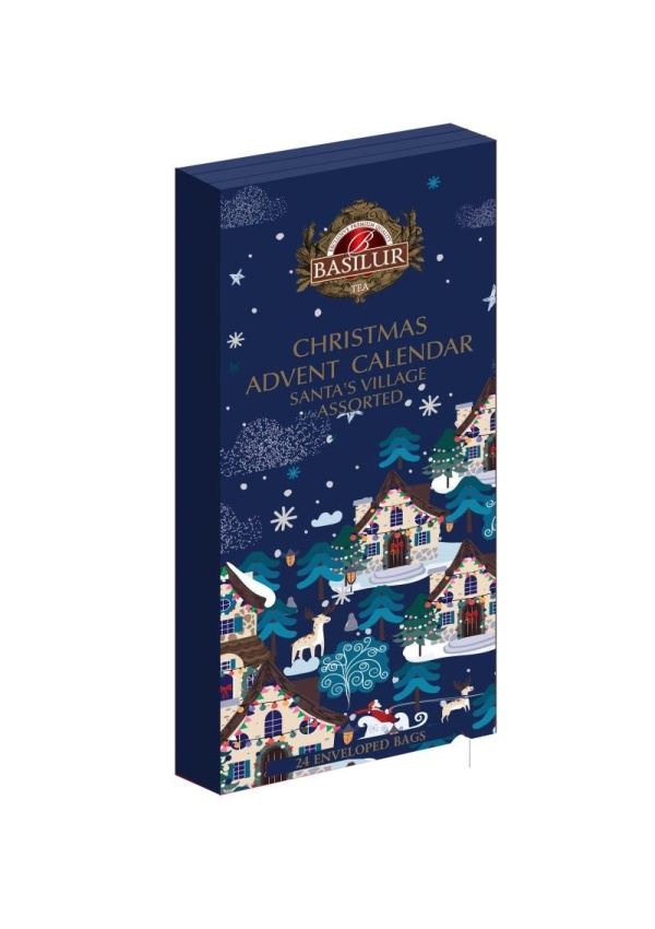 BASILUR Adventní kalendář - Santa´s Village 24 sáčků