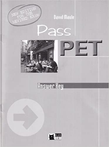 PASS PET Answer Key BLACK CAT - CIDEB
