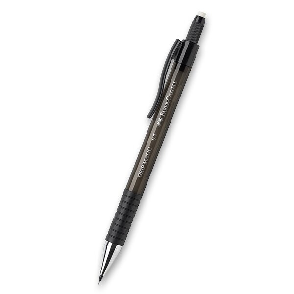 Mechanická tužka Faber-Castell Grip Matic 1377 0,7 mm, výběr barev černá Faber-Castell