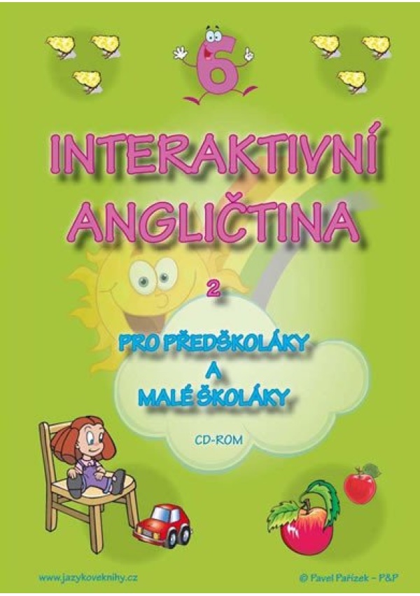 Interaktivní angličtina 2 pro předškoláky a malé školáky - CD Pařízek Pavel