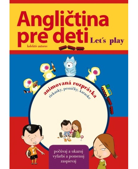 Angličtina pre deti Let´s play + DVD