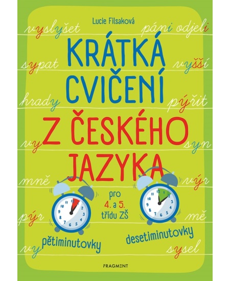 Krátká cvičení z českého jazyka pro 4. a 5. třídu ZŠ Fragment