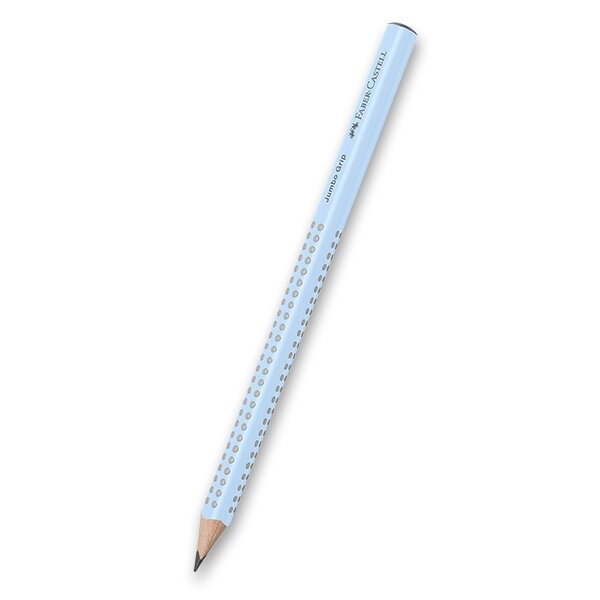 Grafitová tužka Faber-Castell Grip Jumbo tvrdost B, výběr barev sv. modrá Faber-Castell