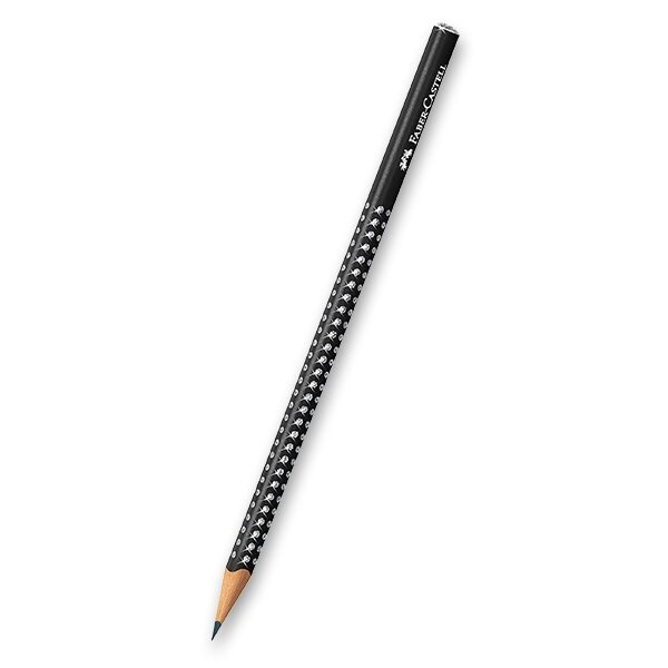 Grafitová tužka Faber-Castell Sparkle - perleťové odstíny výběr barev černá Faber-Castell