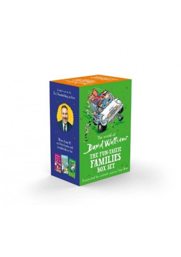 World of David Walliams: Fun-Tastic Families Box Set