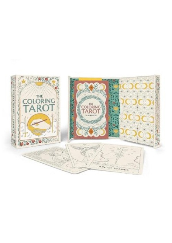 Coloring Tarot, A Deck and Guidebook to Color and Create