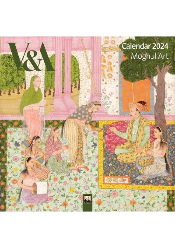 VaA: Moghul Art Wall Calendar 2024 (Art Calendar) Flame Tree Publishing