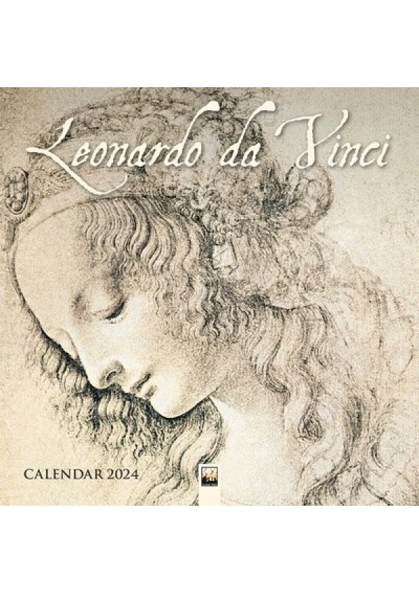 Leonardo da Vinci Wall Calendar 2024 (Art Calendar) Flame Tree Publishing