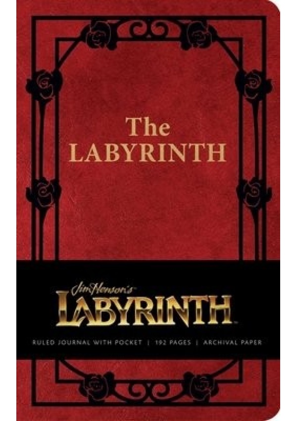 Labyrinth Hardcover Ruled Journal