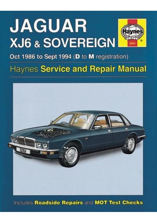 Jaguar XJ6 a Sovereign (Oct 86 - Sept 94) Haynes Repair Manual