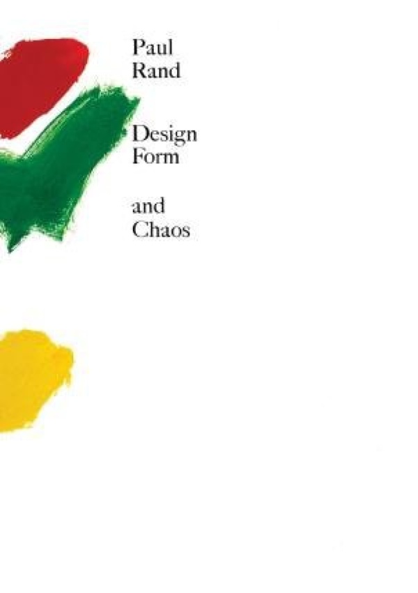 Design, Form, and Chaos Yale University Press