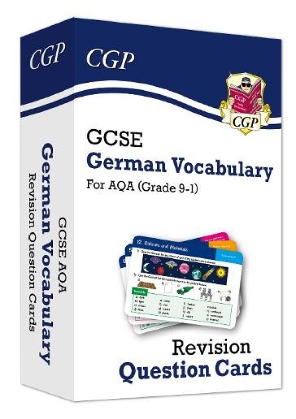 GCSE AQA German: Vocabulary Revision Question Cards Coordination Group Publications Ltd (CGP)