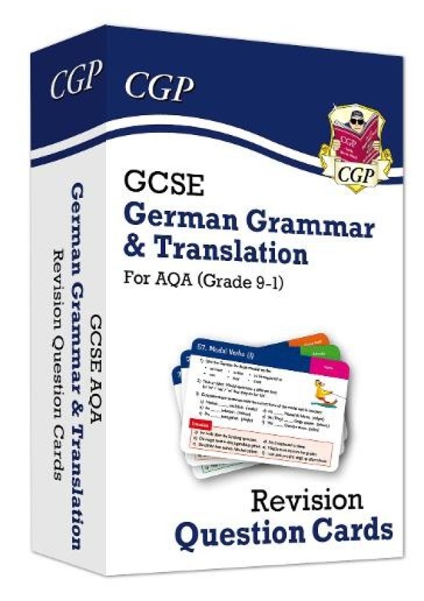 GCSE AQA German: Grammar a Translation Revision Question Cards Coordination Group Publications Ltd (CGP)