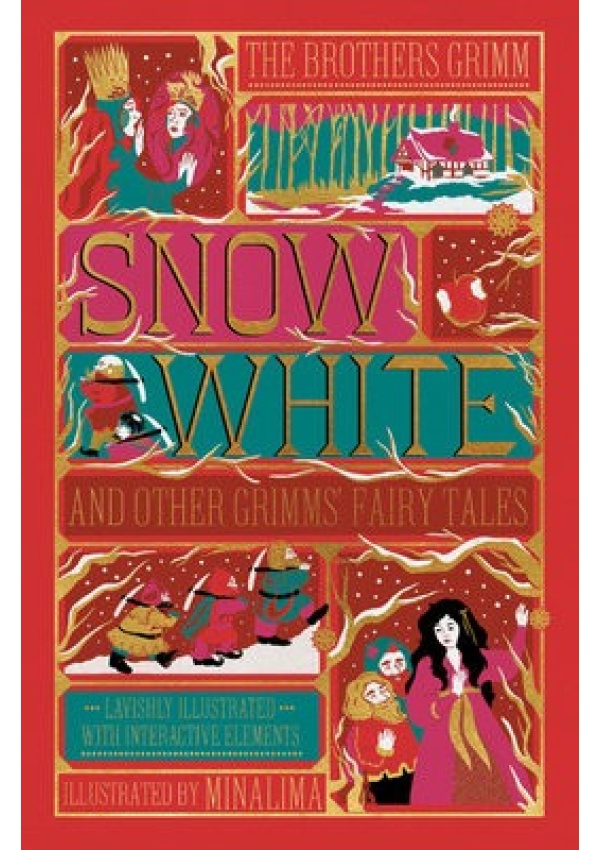 Snow White and Other Grimms' Fairy Tales (MinaLima Edition), Illustrated with Interactive Elements