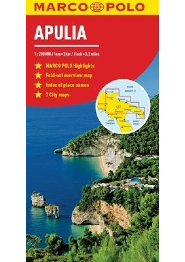 Apulia Italy Marco Polo Map