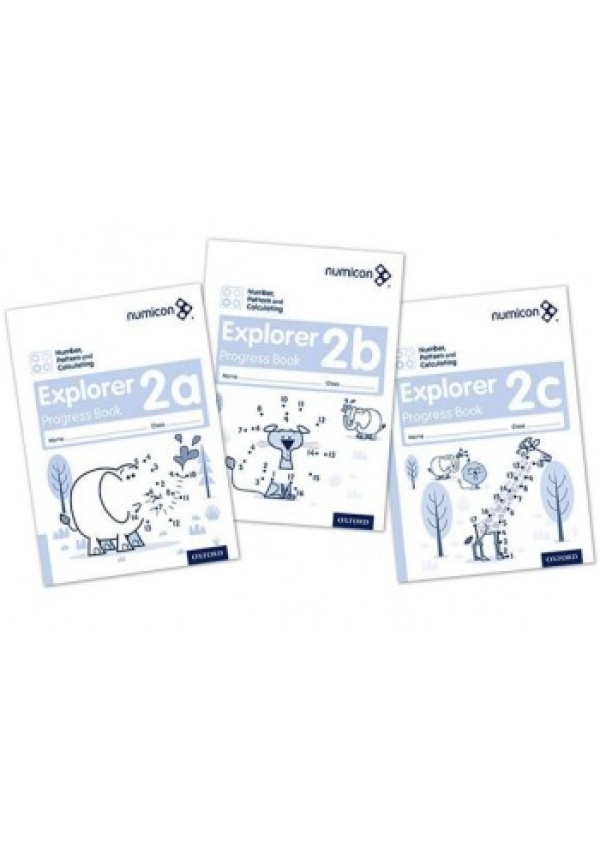 Numicon: Number, Pattern and Calculating 2 Explorer Progress Books ABC (Mixed pack)