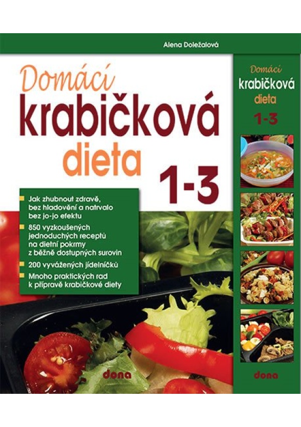 Domácí krabičková dieta 1 - 3 - BOX Nakladatelství Dona s.r.o.