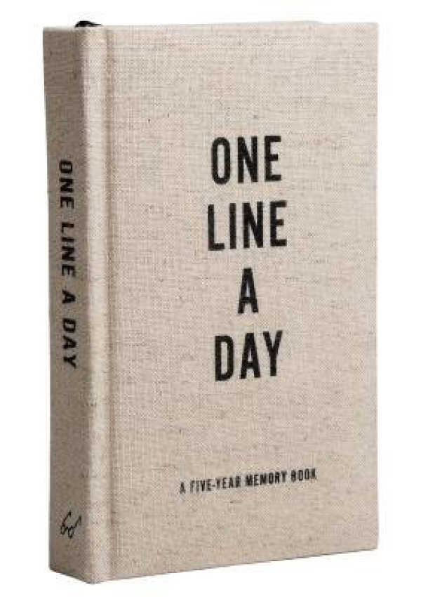 Canvas One Line a Day, A Five-Year Memory Journal Chronicle Books