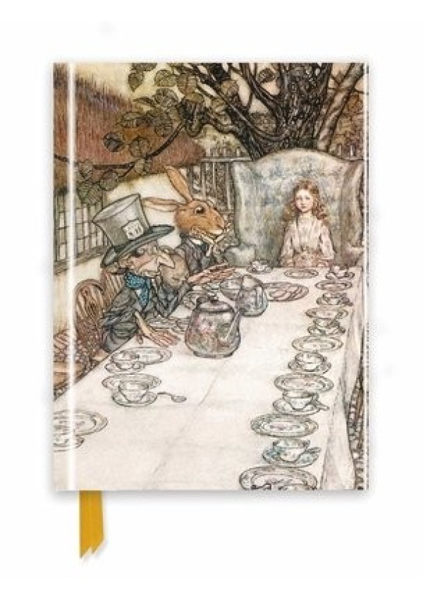 Rackham: Alice In Wonderland Tea Party (Foiled Journal) Flame Tree Publishing