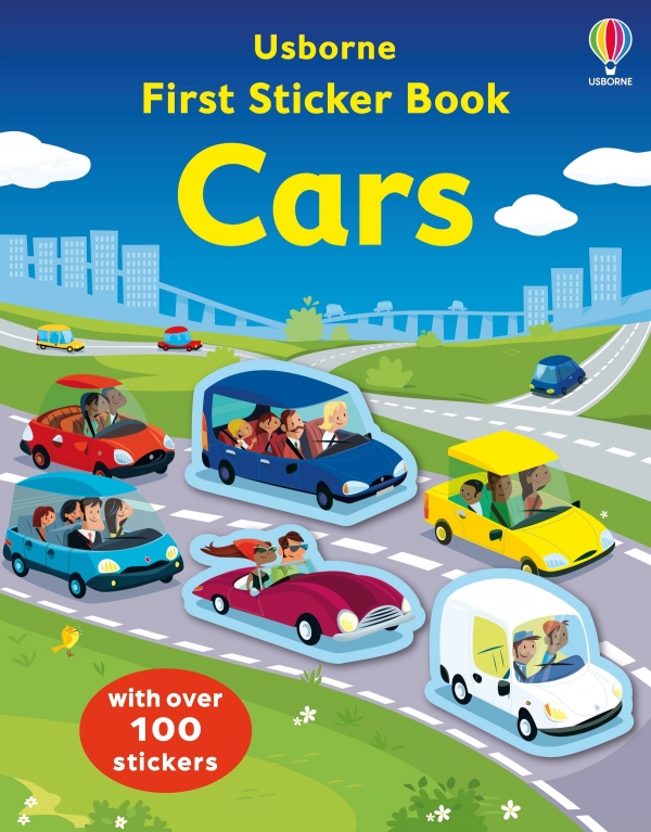 First Sticker Book Cars Usborne Publishing