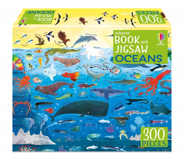 Usborne Book and Jigsaw Oceans Usborne Publishing