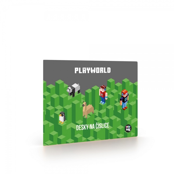 Desky na číslice Playworld KARTONPP