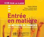 ENTREE EN MATIERE AUDIO CD CLASSE