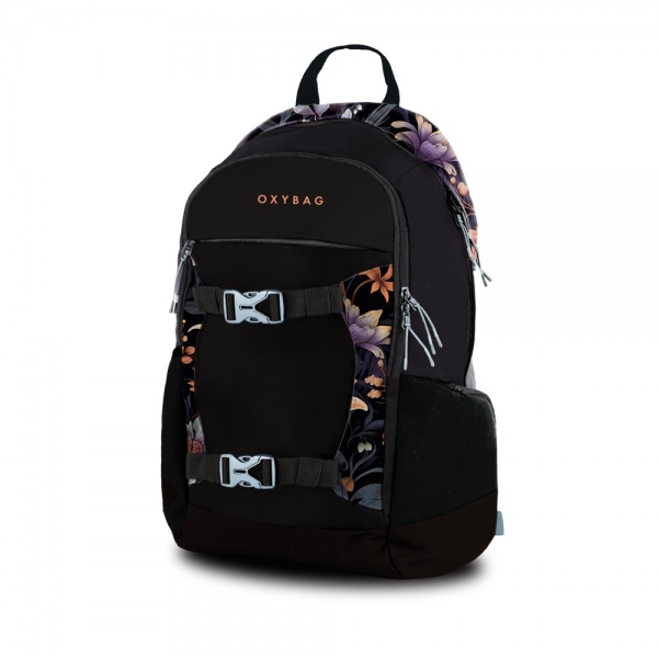 Studentský batoh OXY Zero Flowers 2 KARTONPP