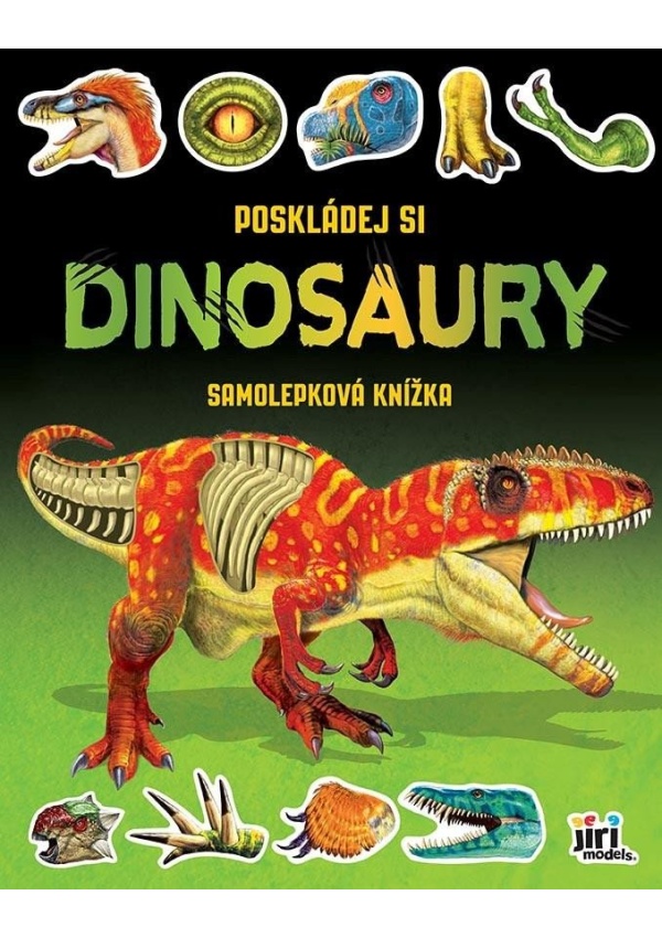 Poskládej si Dinosauři - Samolepková knížka JIRI MODELS a. s.