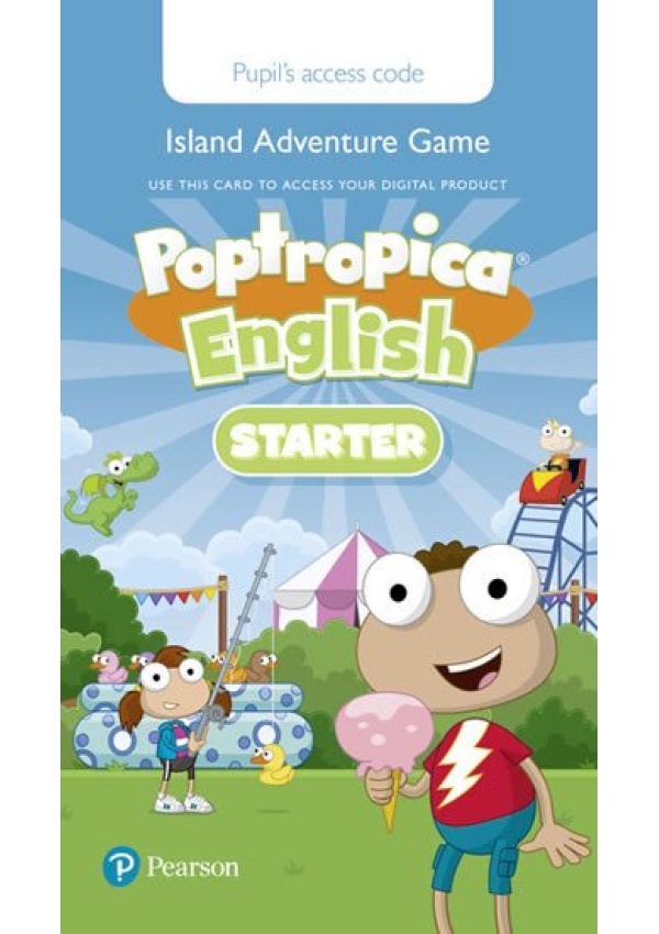 Poptropica English Starter Pupil´s Online Game Access Card for pack Edu-Ksiazka Sp. S.o.o.