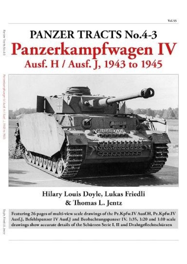 Panzer Tracts No.4-3: Panzerkampfwagen IV Ausf.H and J