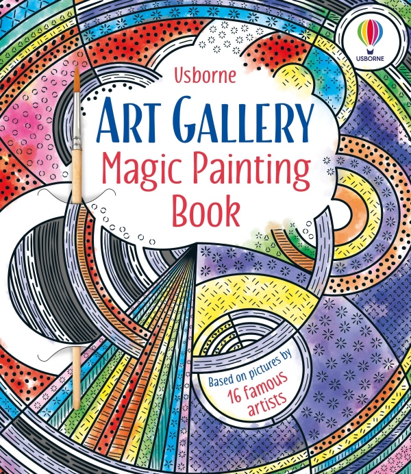 Art Gallery Magic Painting Book Usborne Publishing