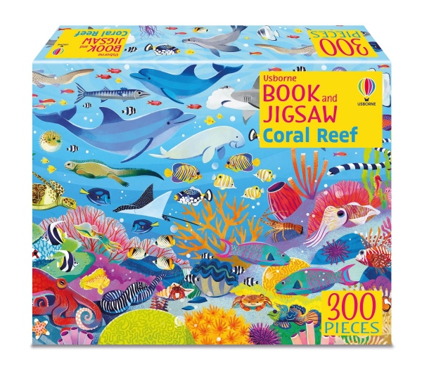 Usborne Book and Jigsaw Coral Reef Usborne Publishing