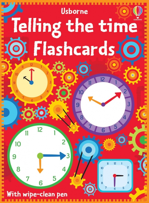 Telling the Time Flash Cards Usborne Publishing