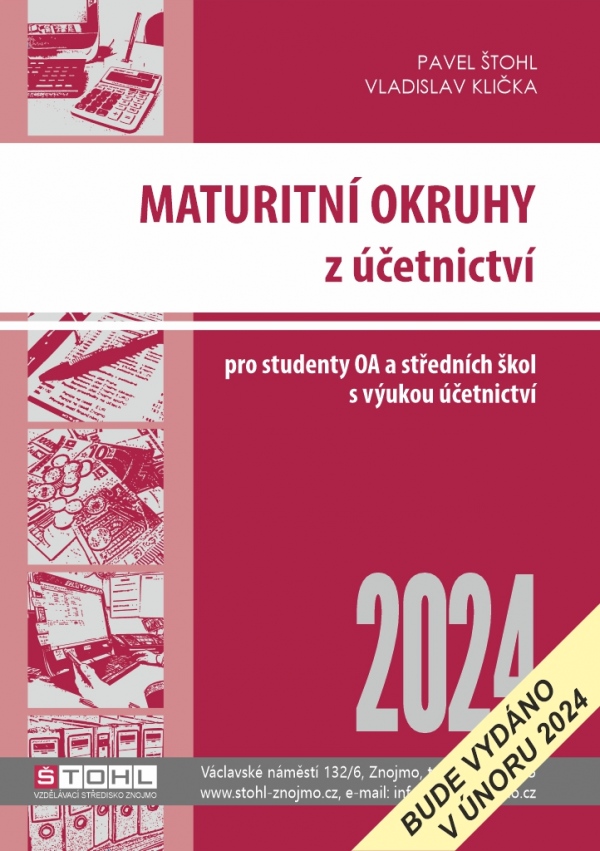 Maturitní okruhy z účetnictví 2024 Štohl