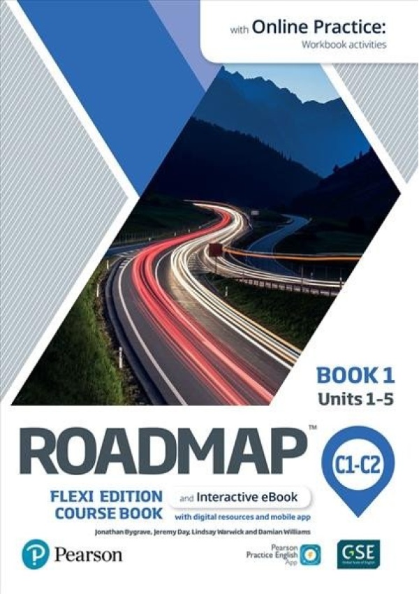 Roadmap C1-C2 Flexi Edition Course Book 1 with eBook and Online Practice Access Edu-Ksiazka Sp. S.o.o.