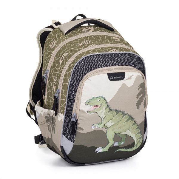 Bagmaster LUMI 24 C školní batoh – dinosaurus BagMaster