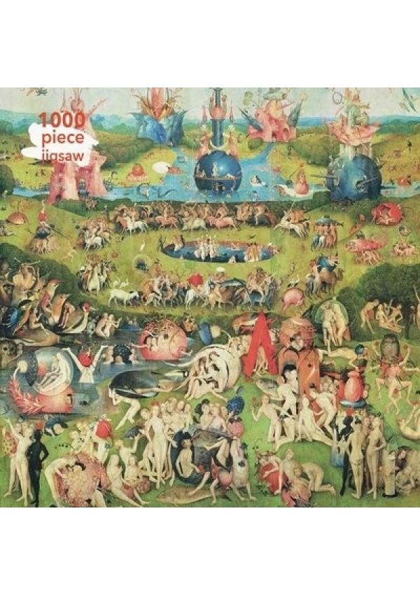 Adult Jigsaw Puzzle Hieronymus Bosch: Garden of Earthly Delights, 1000-piece Jigsaw Puzzles Flame Tree Publishing