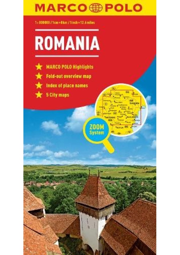 Romania Marco Polo Map