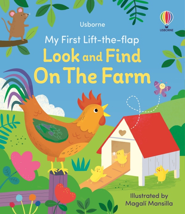 My First Lift-the-Flap Look and Find on the Farm Usborne Publishing