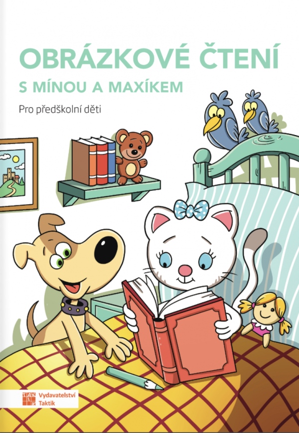 Obrázkové čtení s Mínou a Maxíkem TAKTIK International, s.r.o