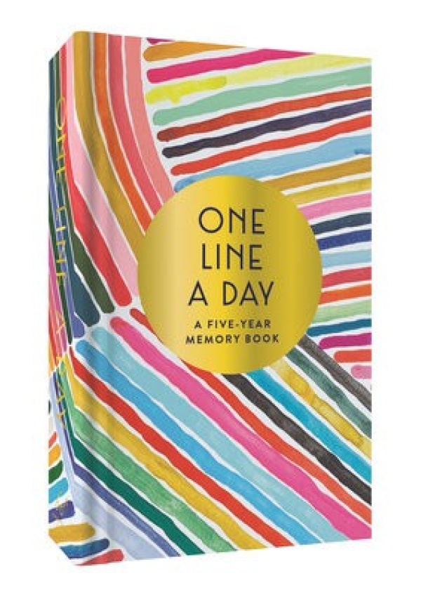 Rainbow One Line a Day, A Five-Year Memory Book Chronicle Books