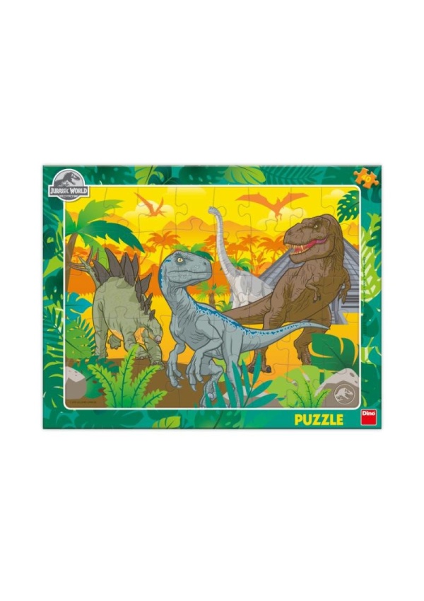 Puzzle Jurský svět 40 dílků Dino Toys s.r.o.