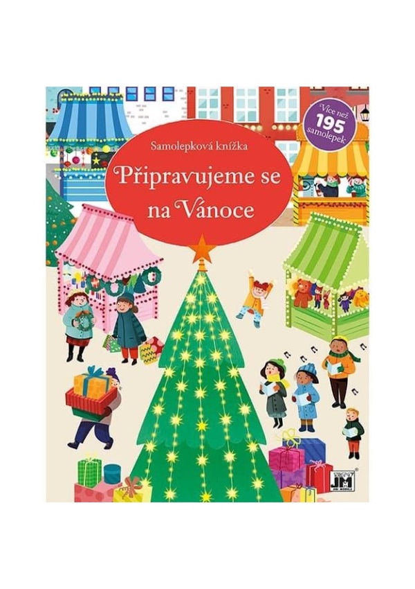 Připravujeme se na Vánoce - Samolepková knížka JIRI MODELS a. s.