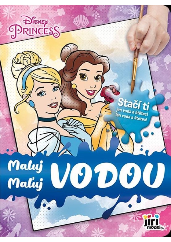 Disney Princezny - Maluj vodou JIRI MODELS a. s.