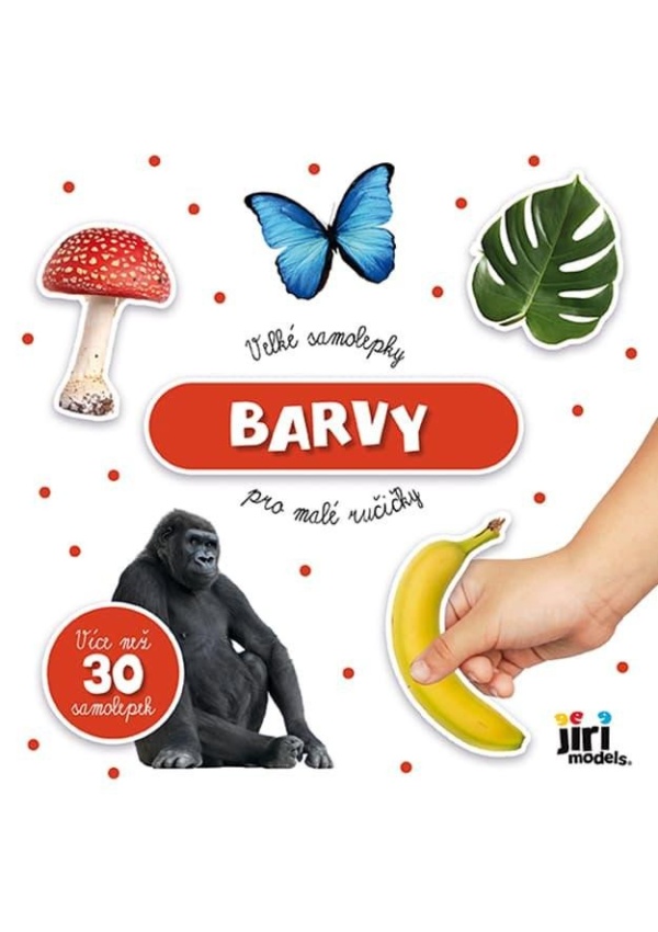 Barvy - Velké samolepky pro malé ručičky