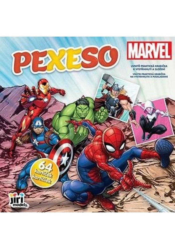 Marvel - Pexeso v sešitu JIRI MODELS a. s.