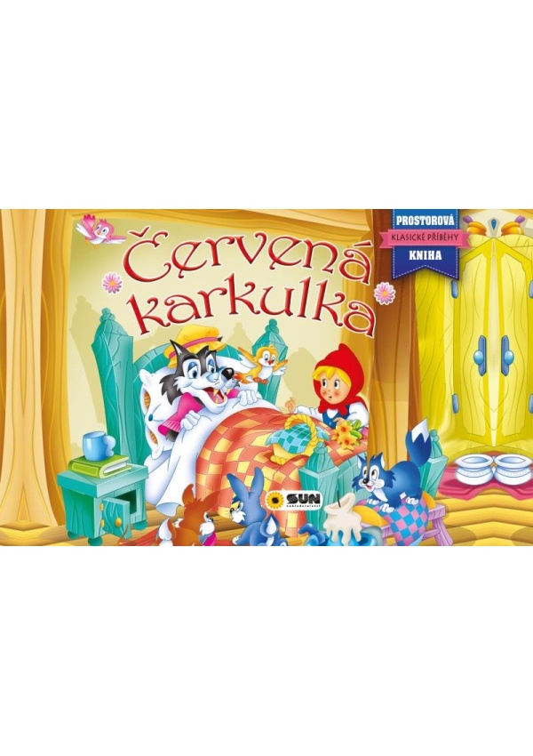 Červená Karkulka - Prostorová kniha