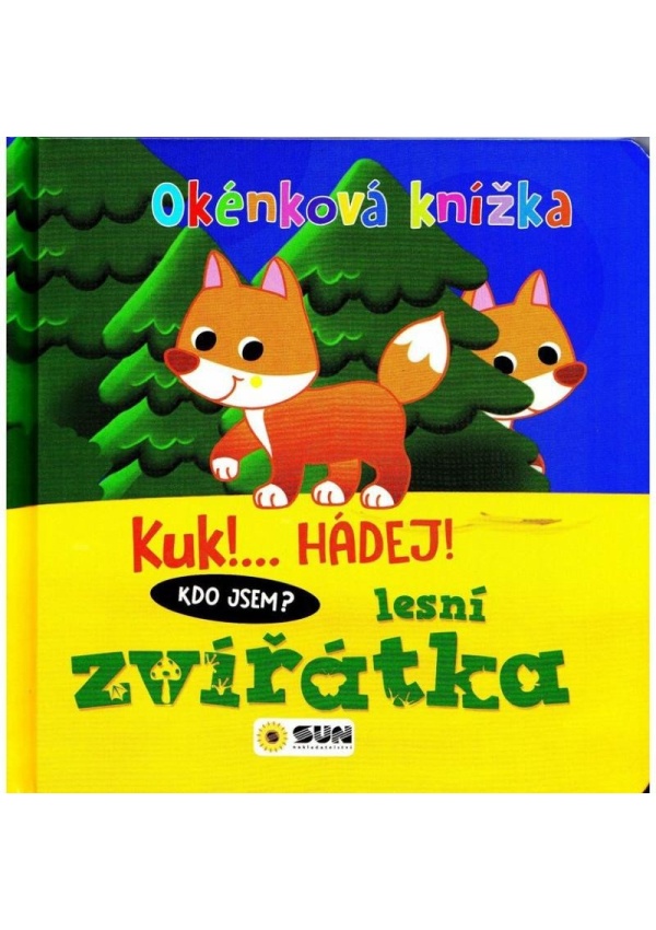 Okénková knížka - Lesní zvířátka NAKLADATELSTVÍ SUN s.r.o.